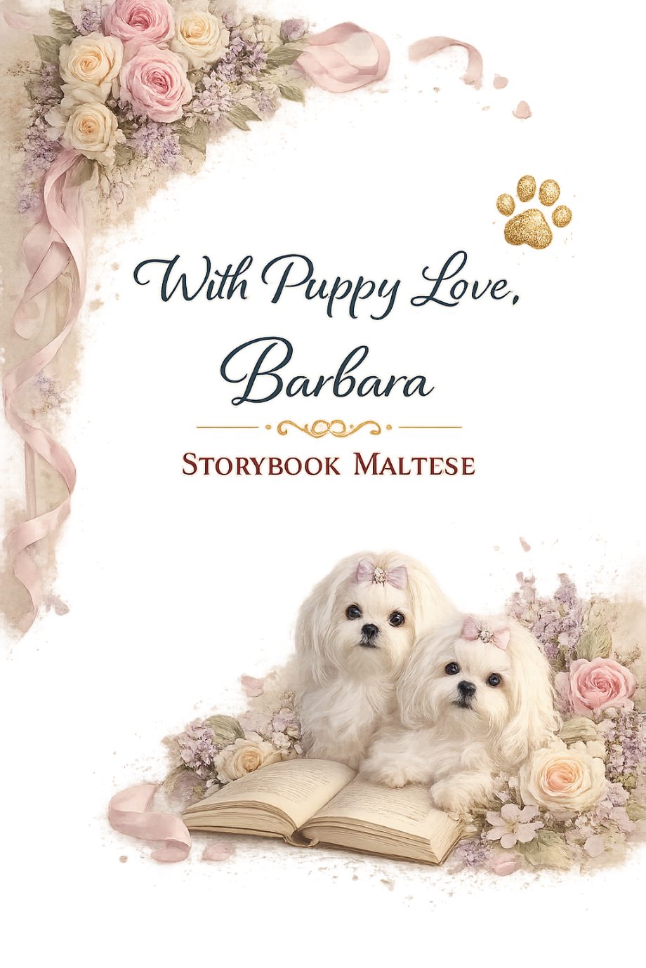 Illustration from The Storybook Maltese