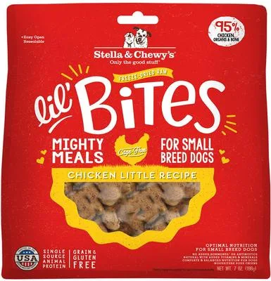 Stella & Chewy's Lil Bites Chicken Little, Chicken Little Recipe; 7 oz bag