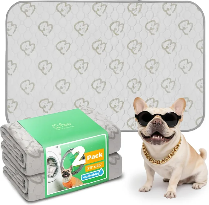 FXW Washable crate pads, 35 x 23 in; Rectangle; 2 pack; for 36 in cages